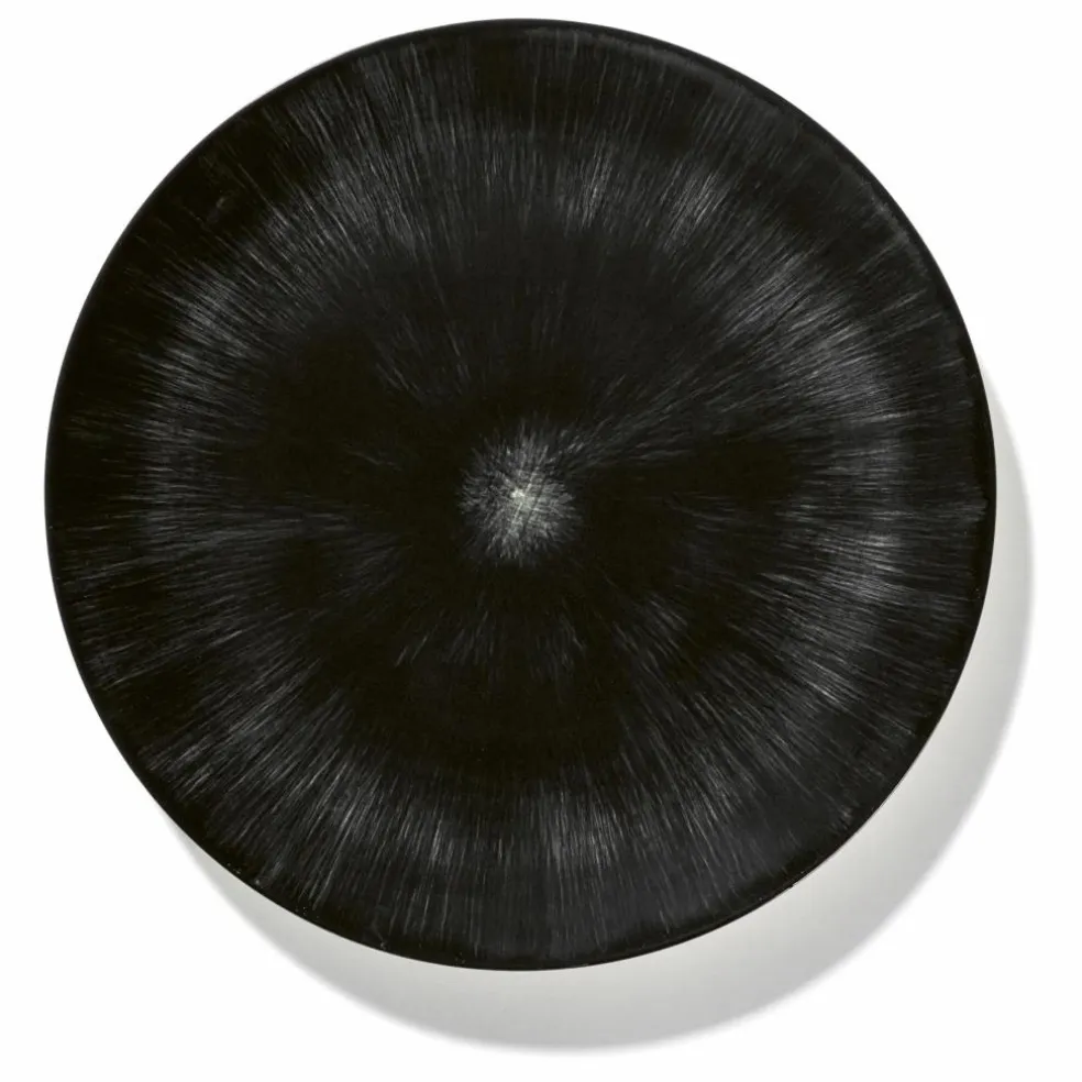 Assiettes Ann Demeulemeester - Set de 2 | Noir