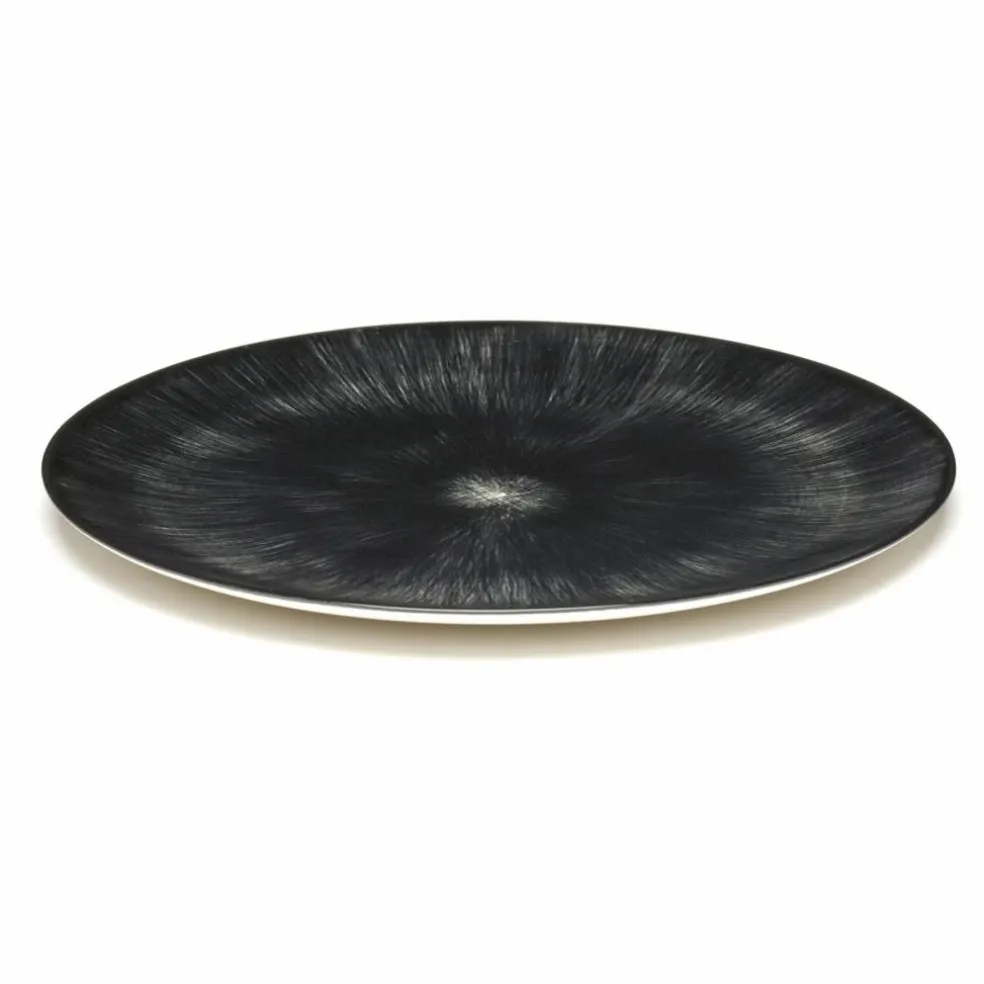 Assiettes Ann Demeulemeester - Set de 2 | Noir