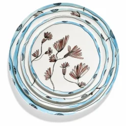 Assiettes Camelia, Serax for Marni - Set de 2 | Aubergine
