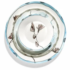 Assiettes Camelia, Serax for Marni - Set de 2 | Aubergine