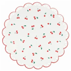 Assiettes Cherry - Set de 8
