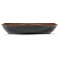 Assiettes creuses Out of lines, Uncharted - Set de 2 | Marron