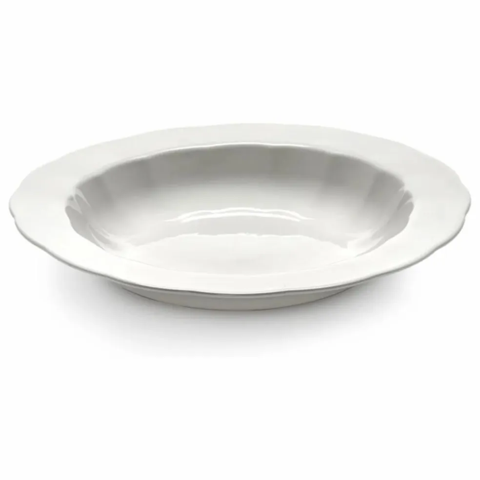Assiettes creuses Silhouette, Sergio Herman - Set de 4 | Blanc