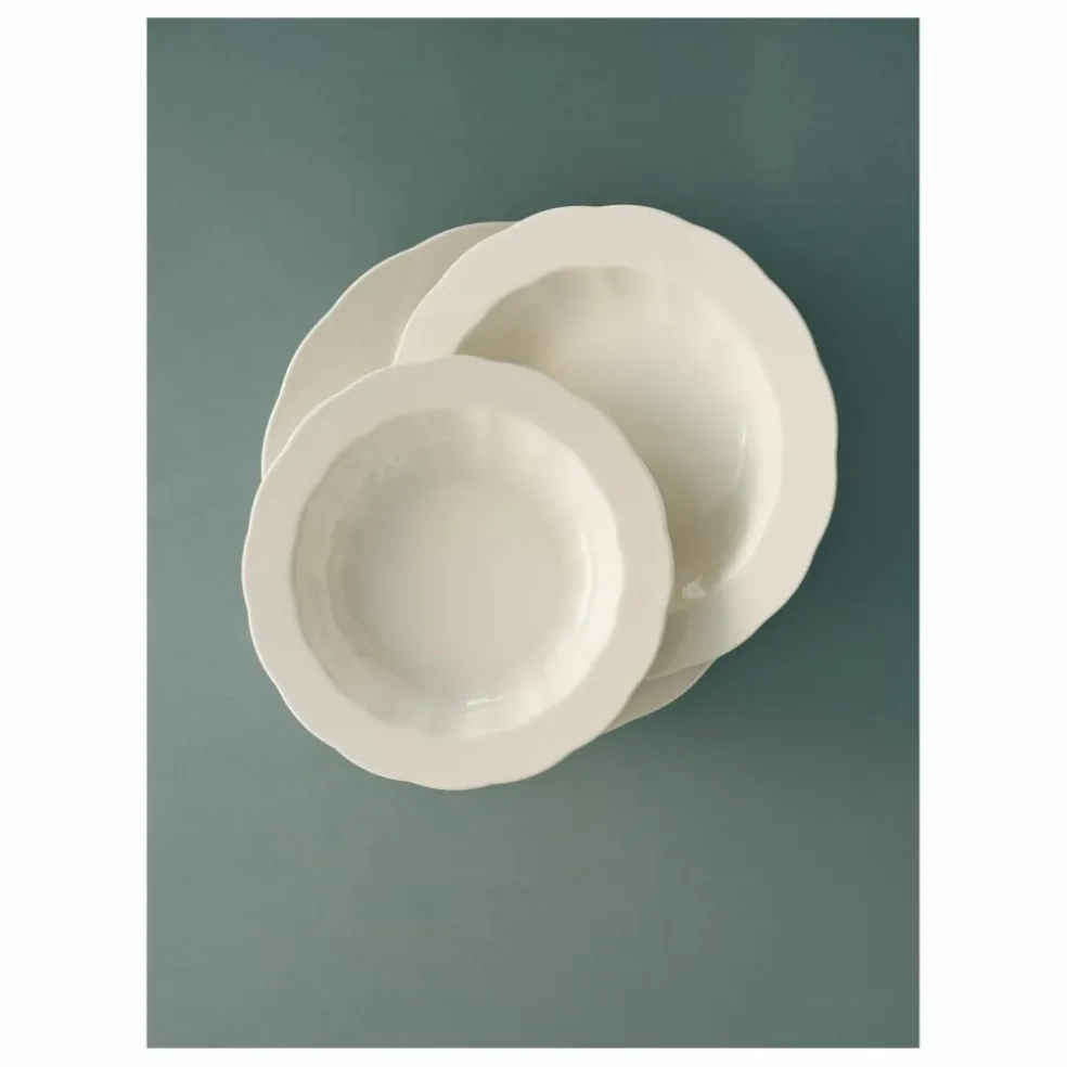 Assiettes creuses Silhouette, Sergio Herman - Set de 4 | Blanc