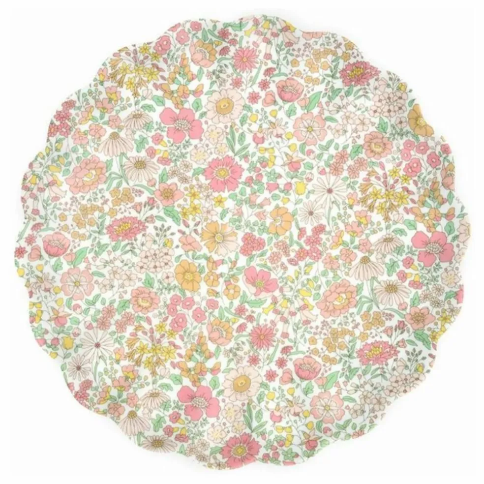 Assiettes en mélamine - Meri Meri x Liberty - Set de 4
