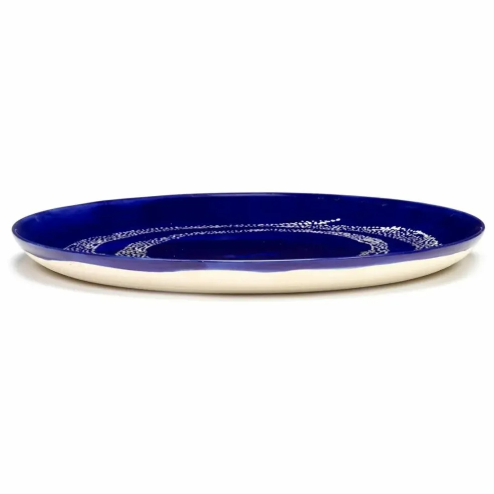 Assiettes Feast, Ottolenghi - Set de 2 | Bleu marine