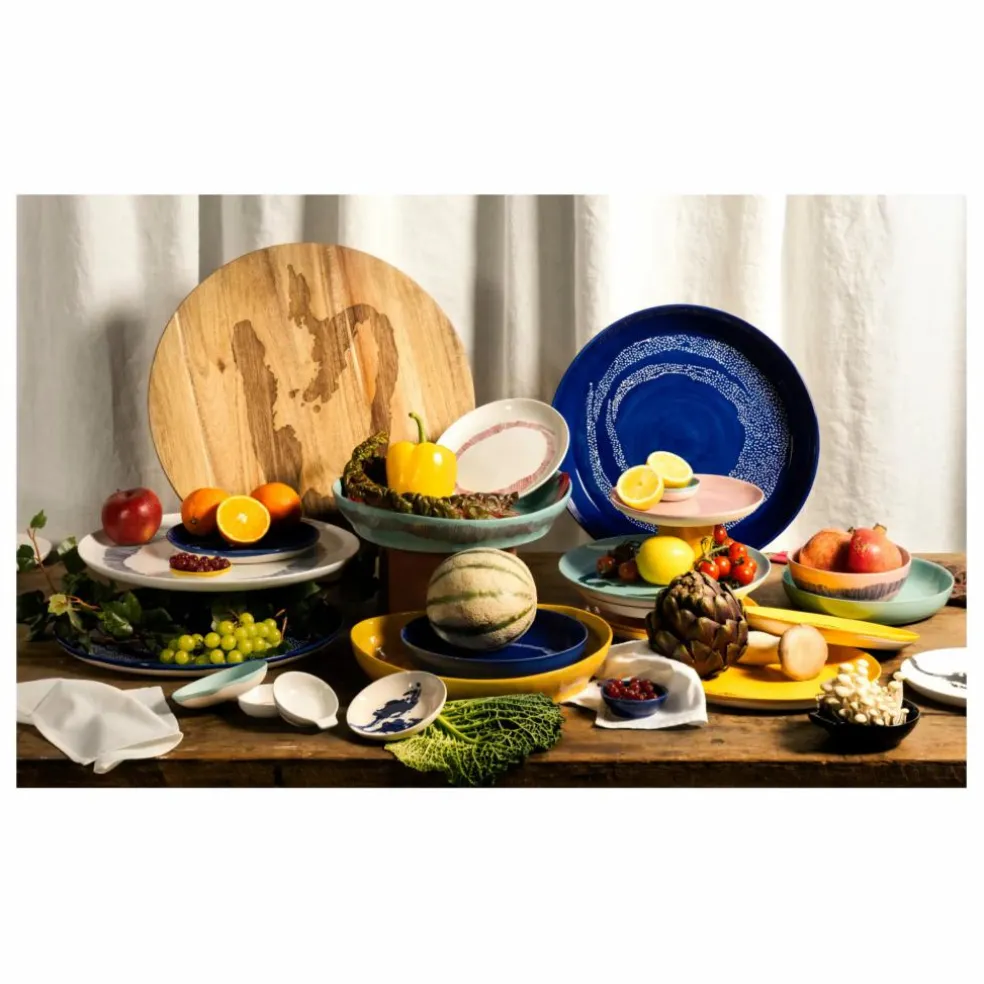 Assiettes Feast, Ottolenghi - Set de 2 | Bleu