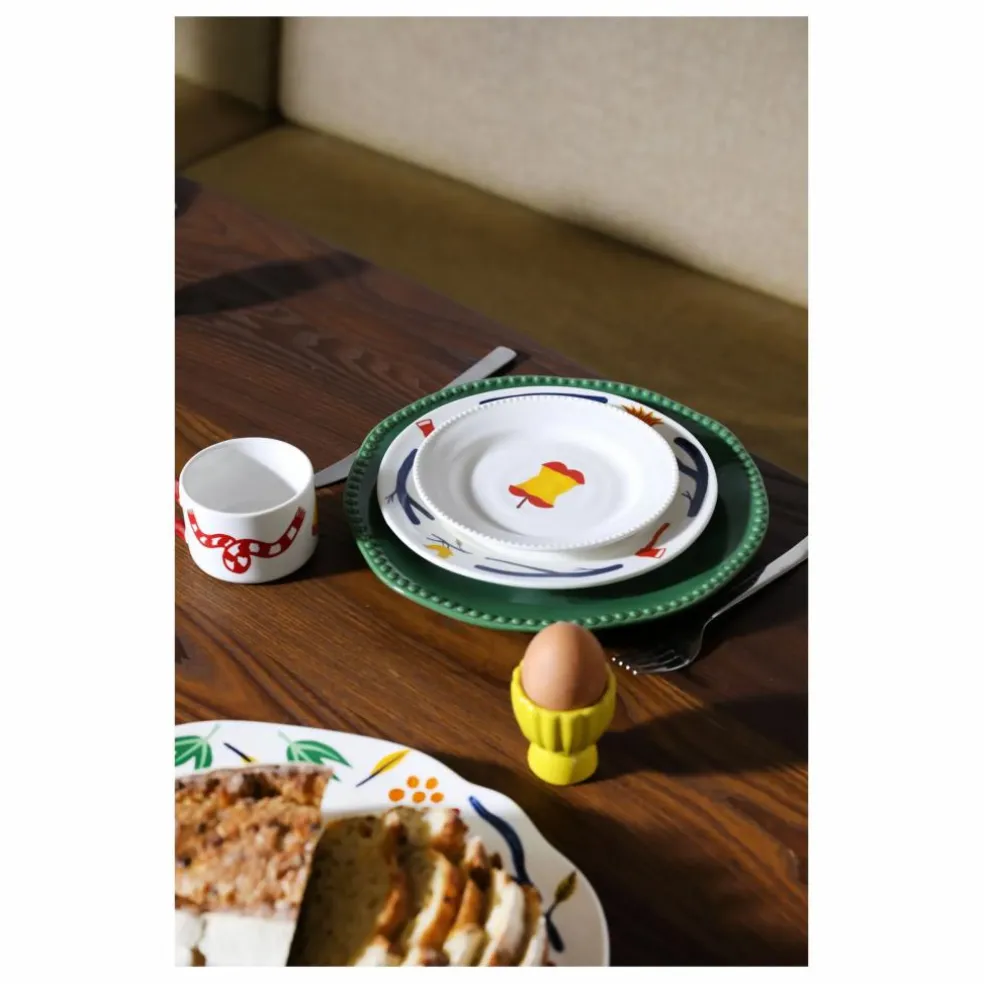 Assiettes Haines - Set de 4 | Rouge