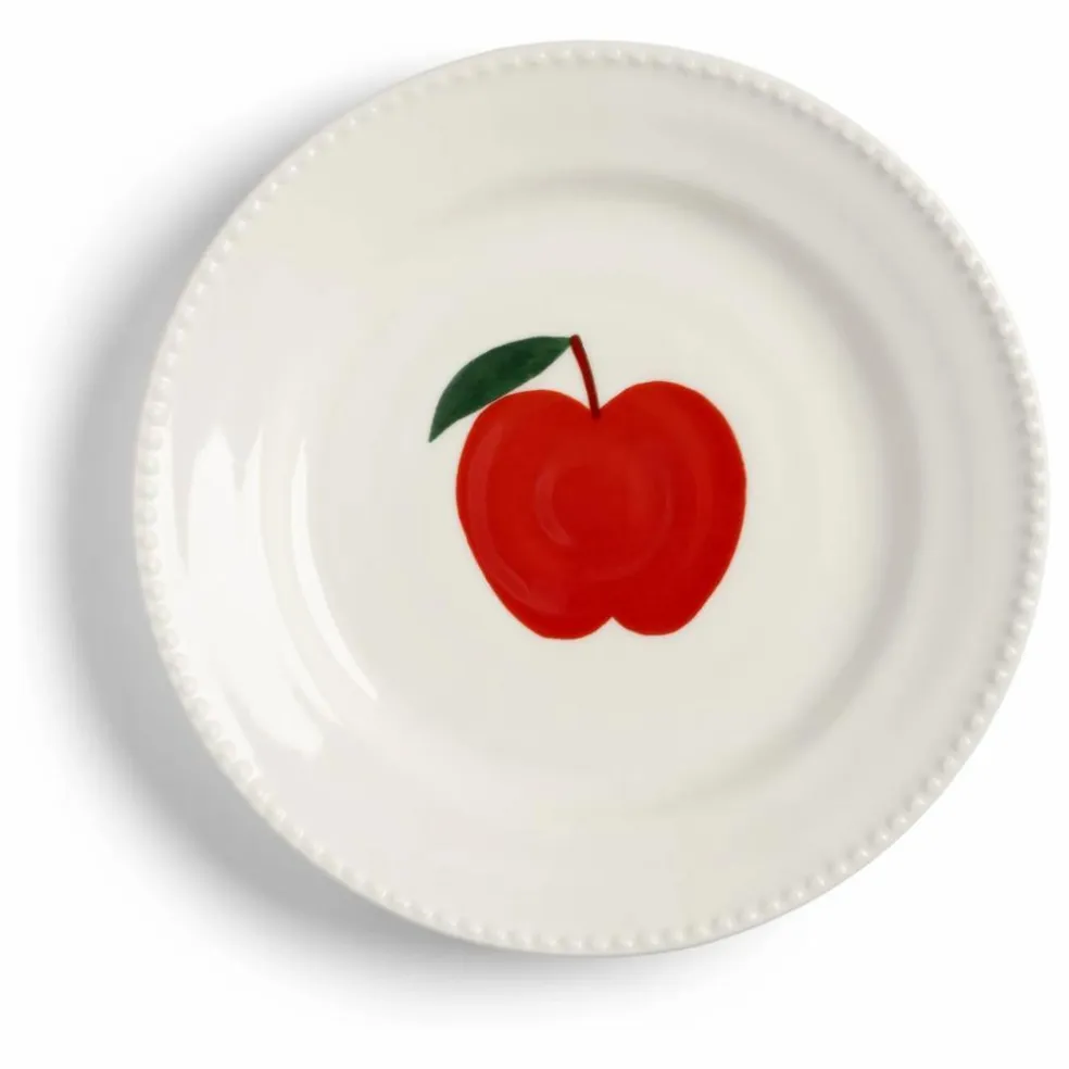 Assiettes Haines - Set de 4 | Rouge
