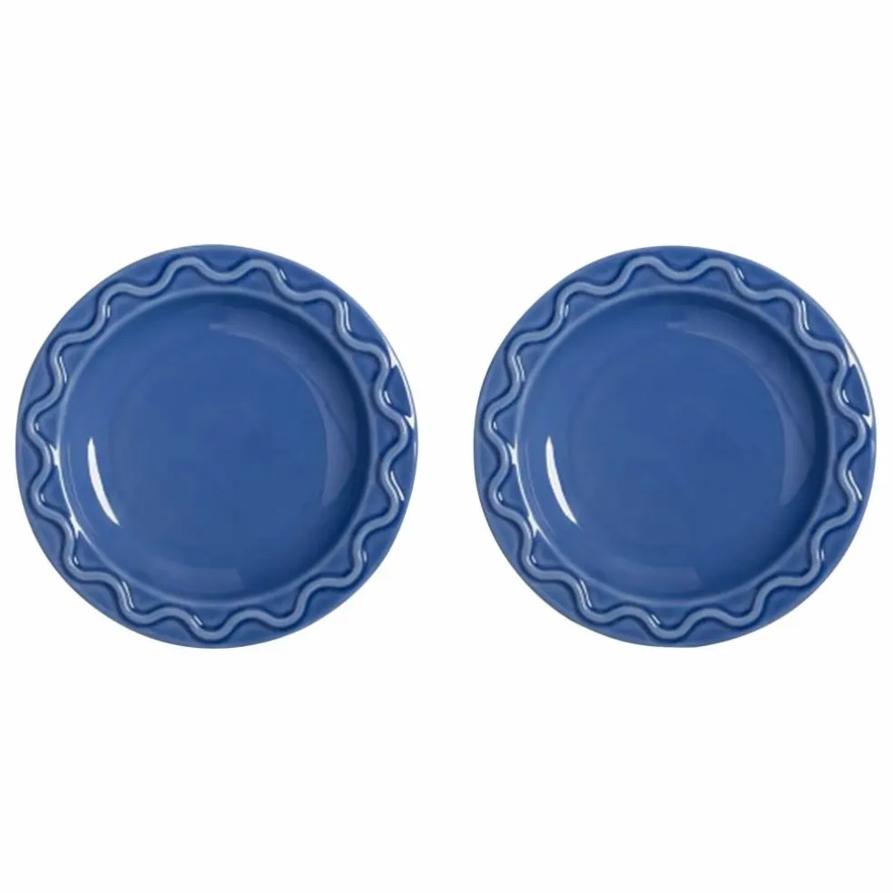 Assiettes Mochi - Set de 2 | Bleu