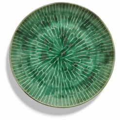Assiettes Verde Lanza, Pascale Naessens - Set de 2 | Vert