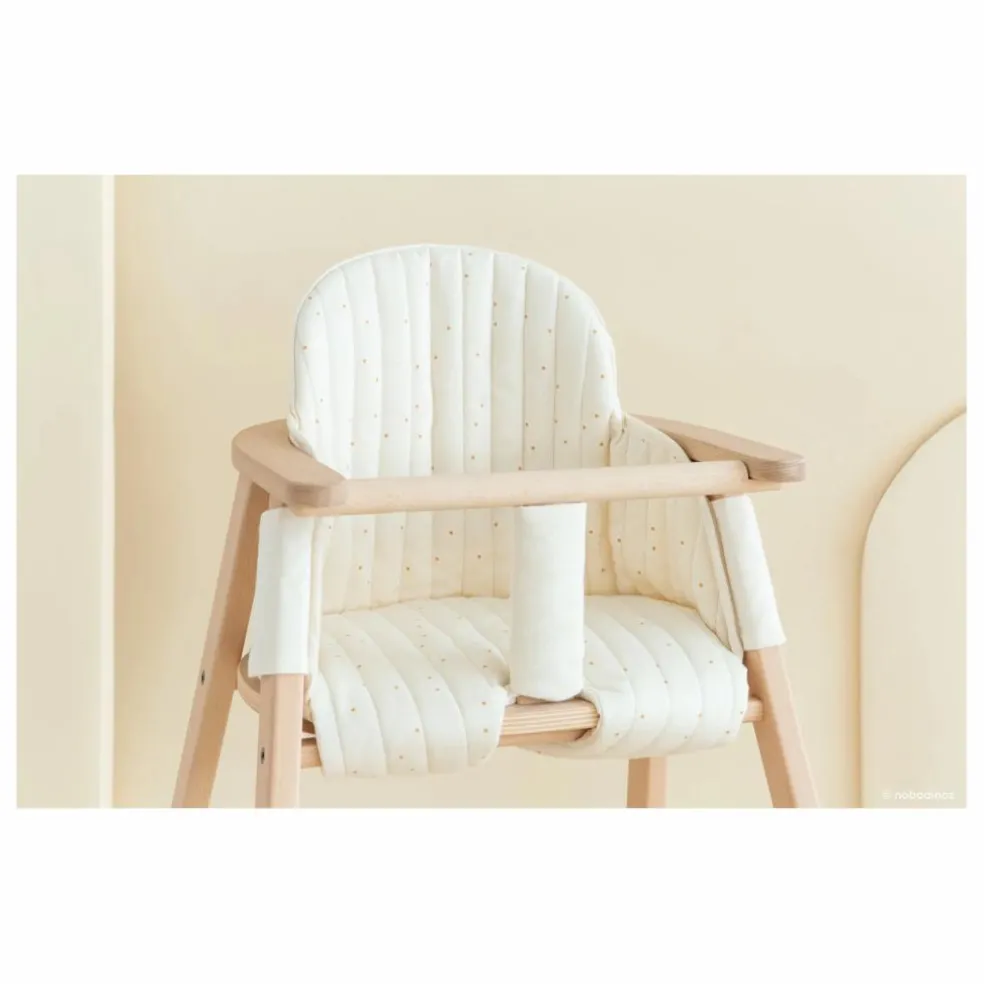 Assise pour chaise haute Growing green | Crème