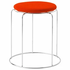 Assise pour tabouret Wire VP11, Verner Panton | Rouge coquelicot