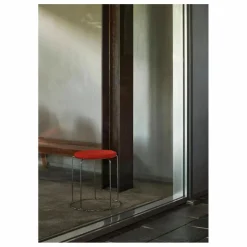 Assise pour tabouret Wire VP11, Verner Panton | Rouge coquelicot