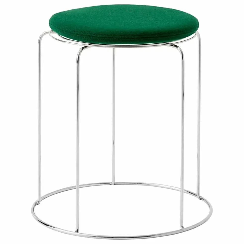 Assise pour tabouret Wire VP11, Verner Panton | Vert émeraude