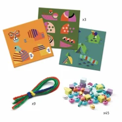 Atelier créatif enfilage Animaux