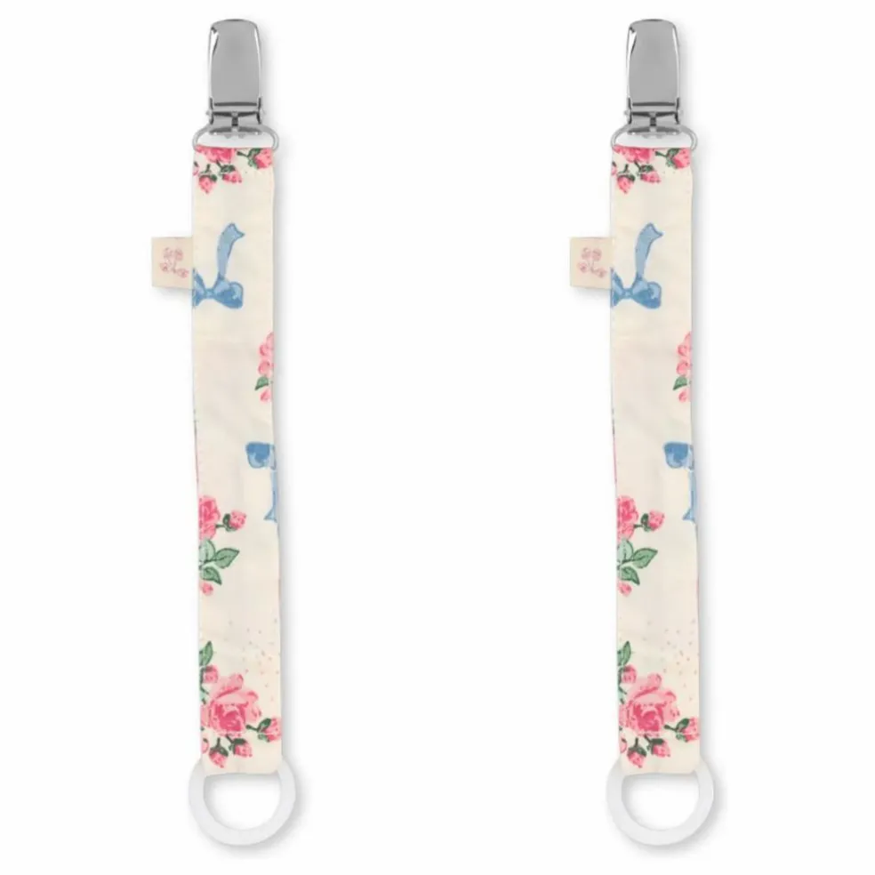 Attaches-tétines Bella Rosita - Set de 2 | Rose
