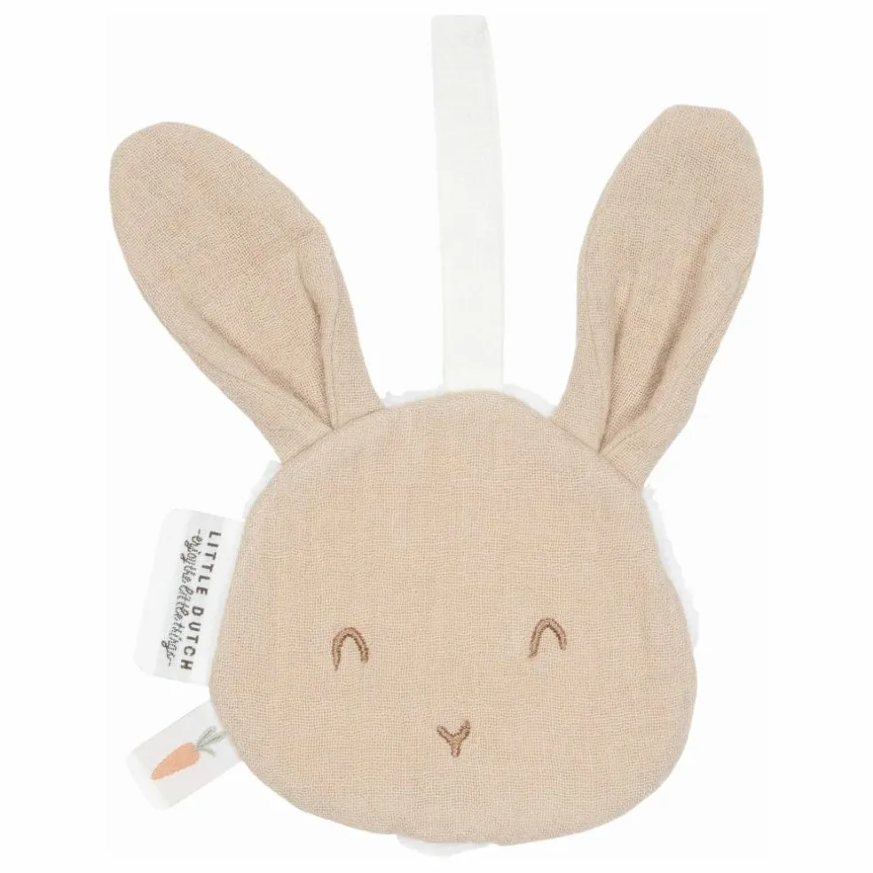 Attache-tétine Lapin | Beige