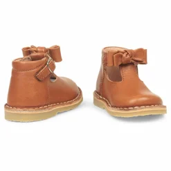 Babies T-Bar Bow | Cognac