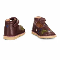 Babies T-Bar Scallop - Collection Uniqua | Prune