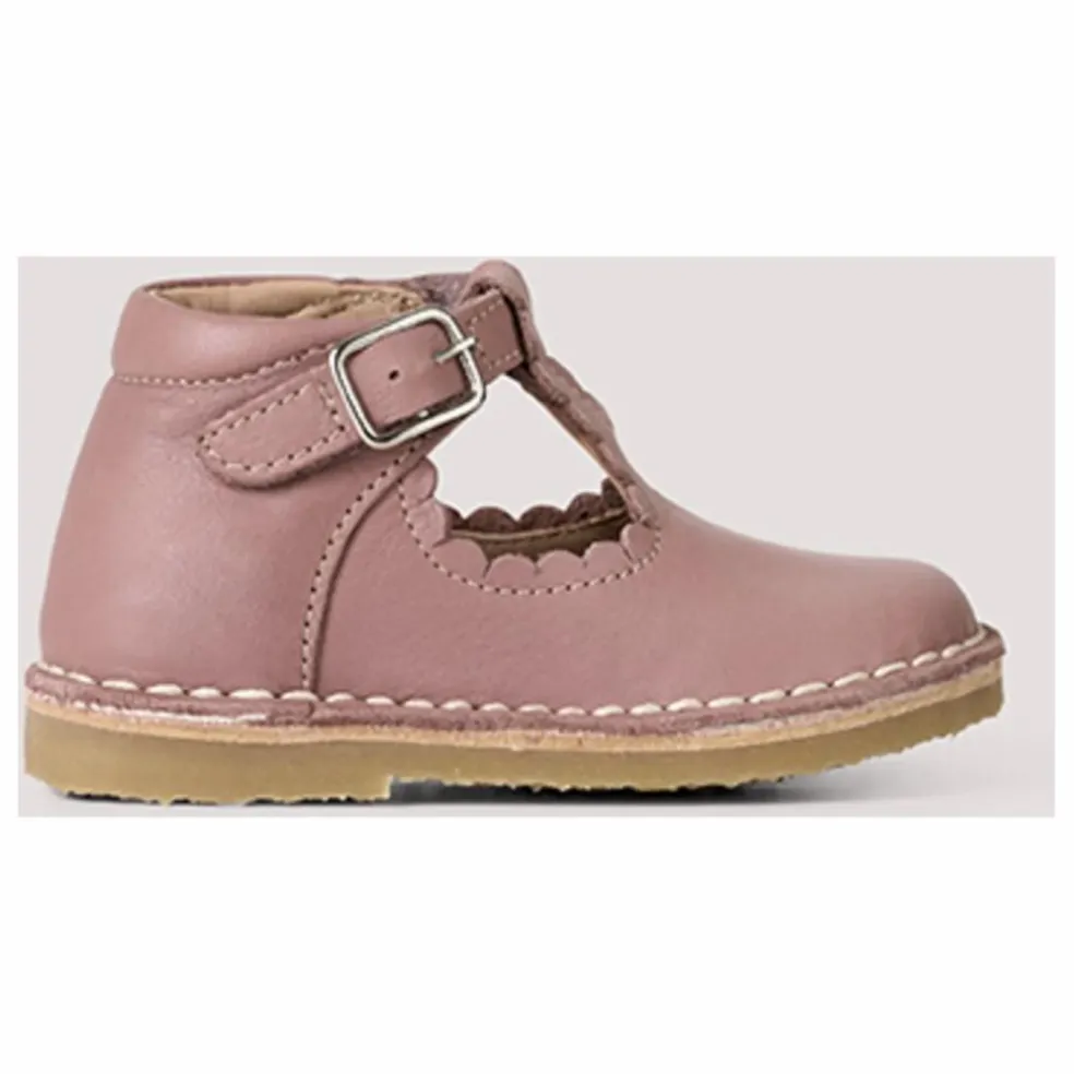 Babies T-Bar Scallop | Rose