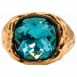 Bague Amalfi | Bleu turquoise