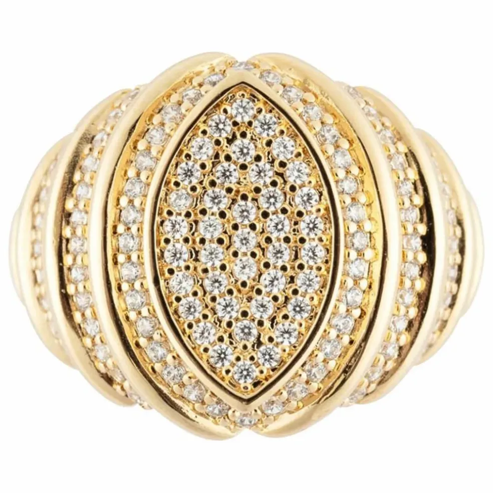 Bague Crown | Doré