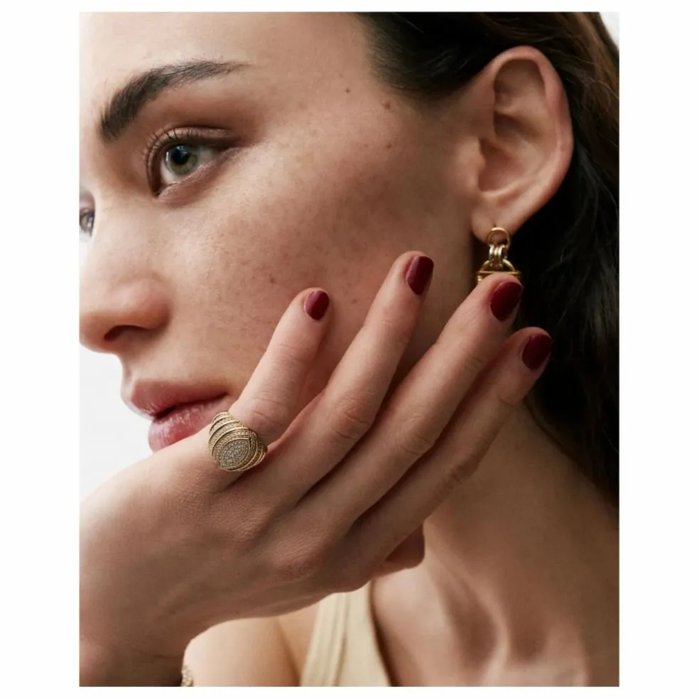 Bague Crown | Doré