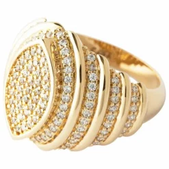Bague Crown | Doré
