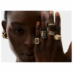 Bague Crown | Doré