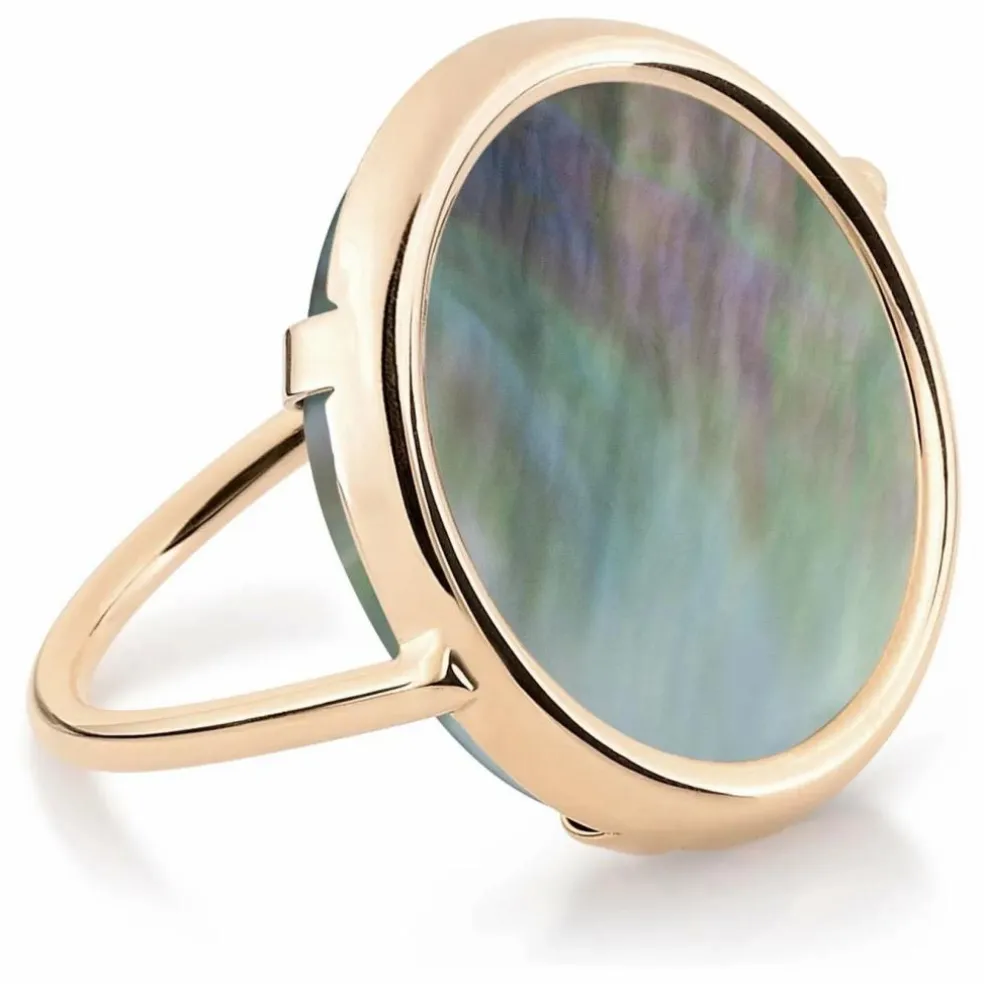 Bague Disc | Noir
