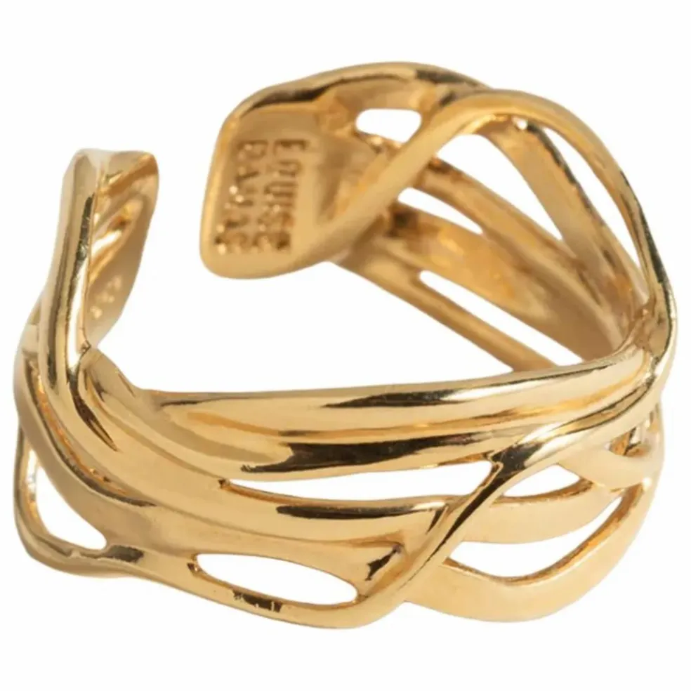 Bague L'Entrelacs | Doré