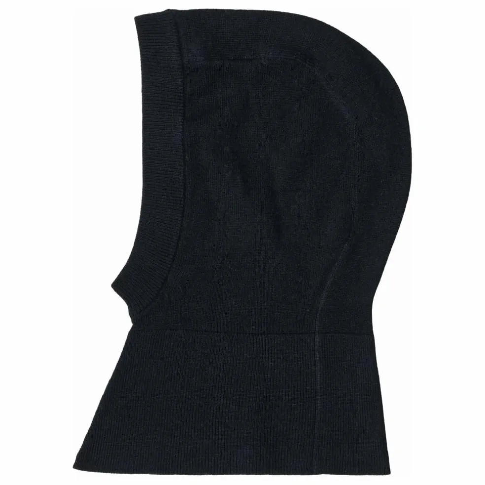 Balaclava Maille Fine Laine de Mérinos | Bleu marine