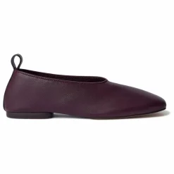 Ballerines Bala Cuir | Lie de vin
