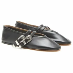 Ballerines Claudia Cuir | Noir