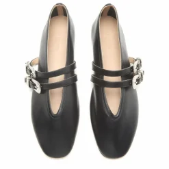 Ballerines Claudia Cuir | Noir