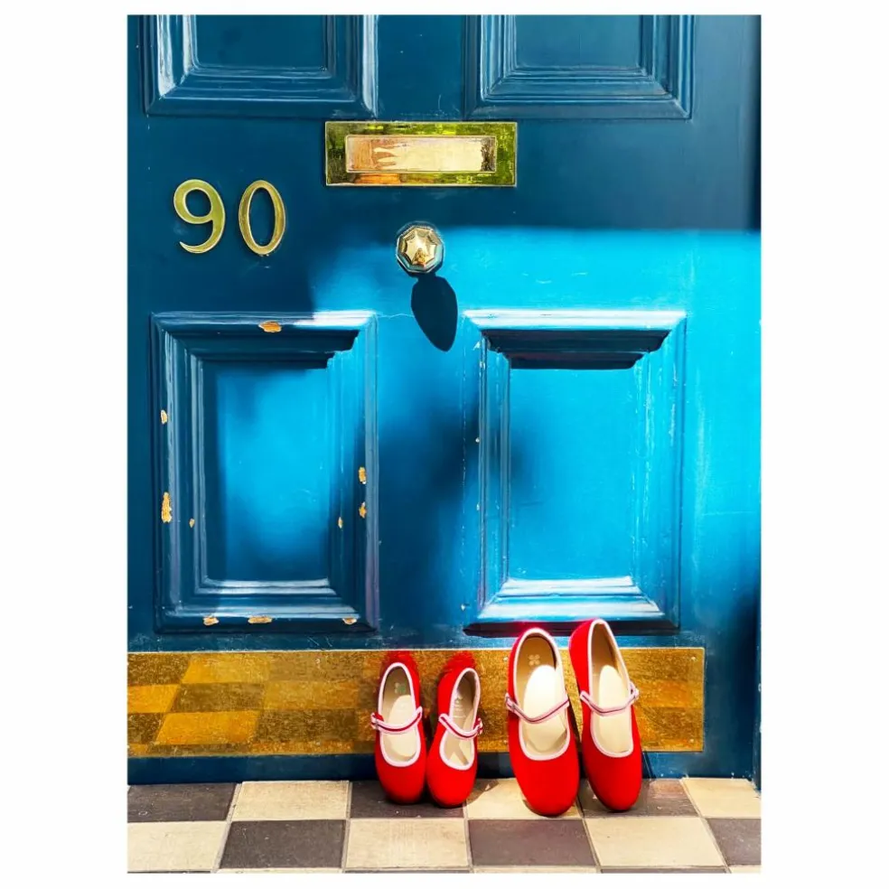 Ballerines Coquelicot | Rouge