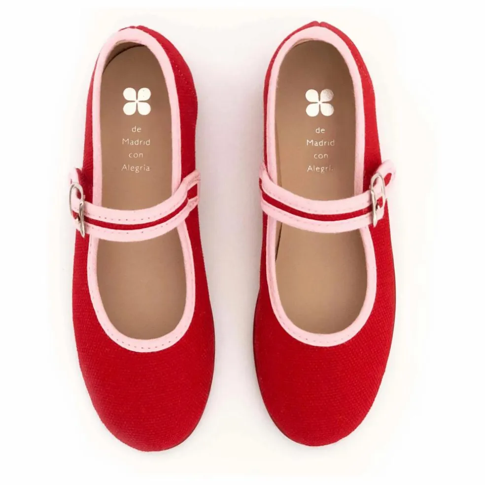 Ballerines Coquelicot | Rouge