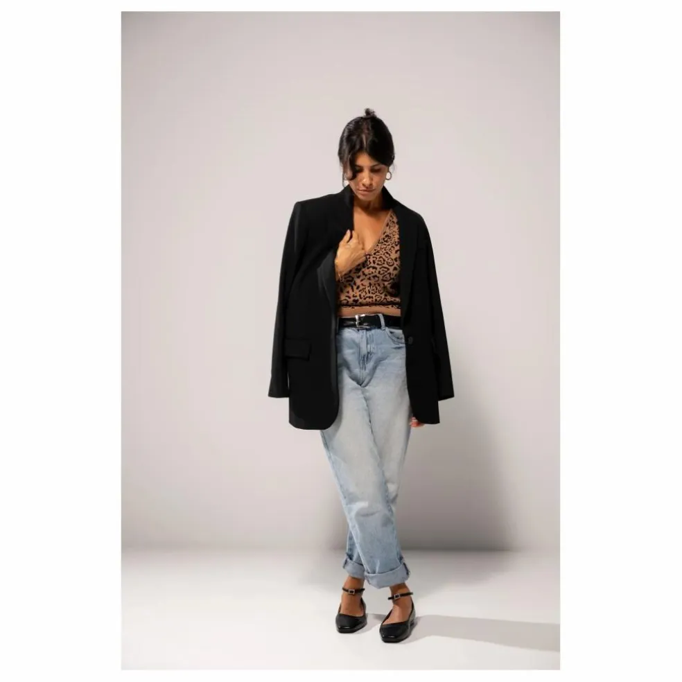 Ballerines Cuir | Noir