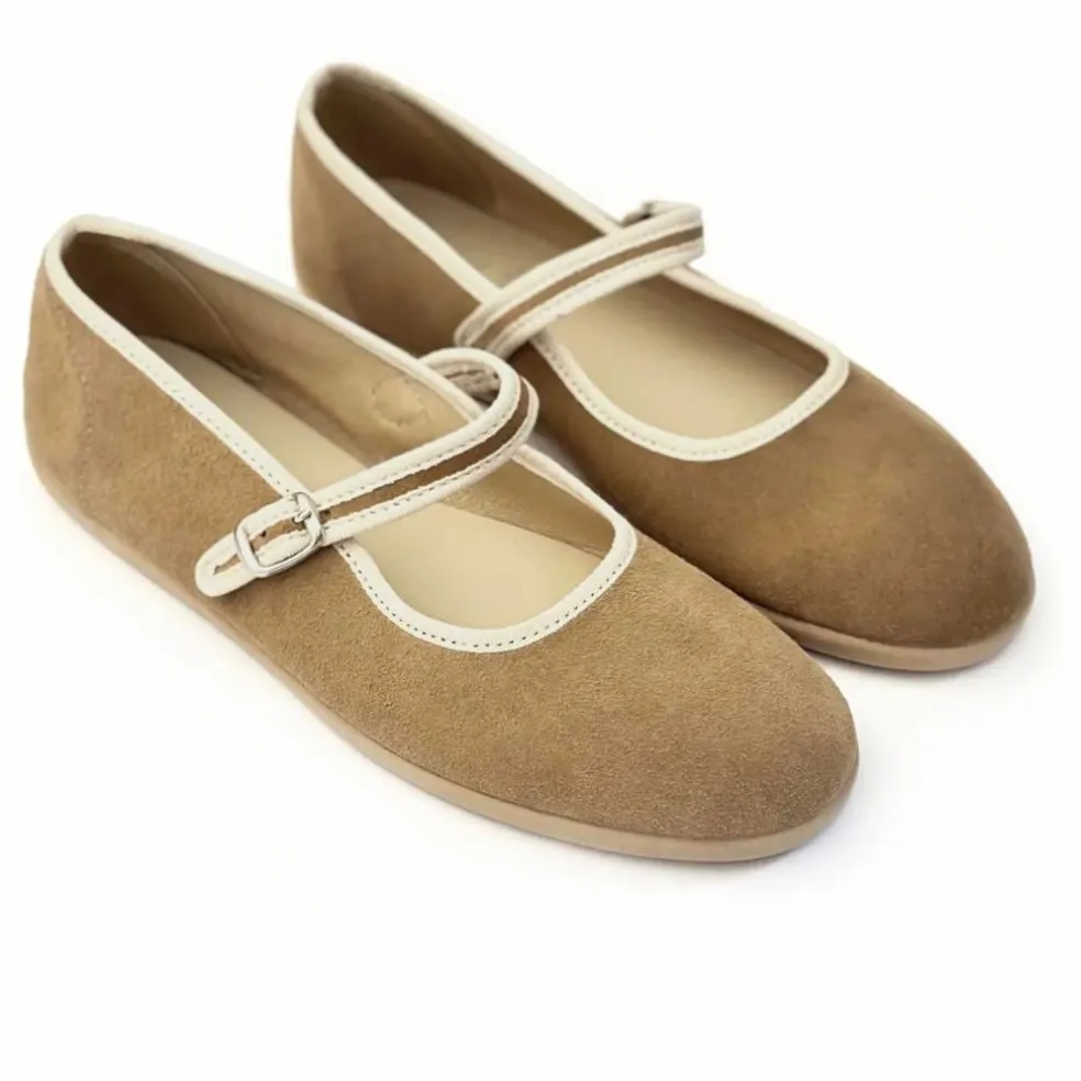 Ballerines Mésange - Collection Femme | Camel