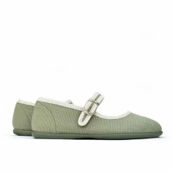 Ballerines Pivert | Vert kaki