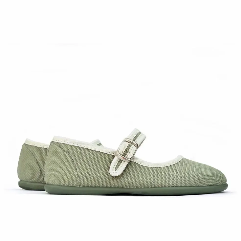 Ballerines Pivert | Vert kaki