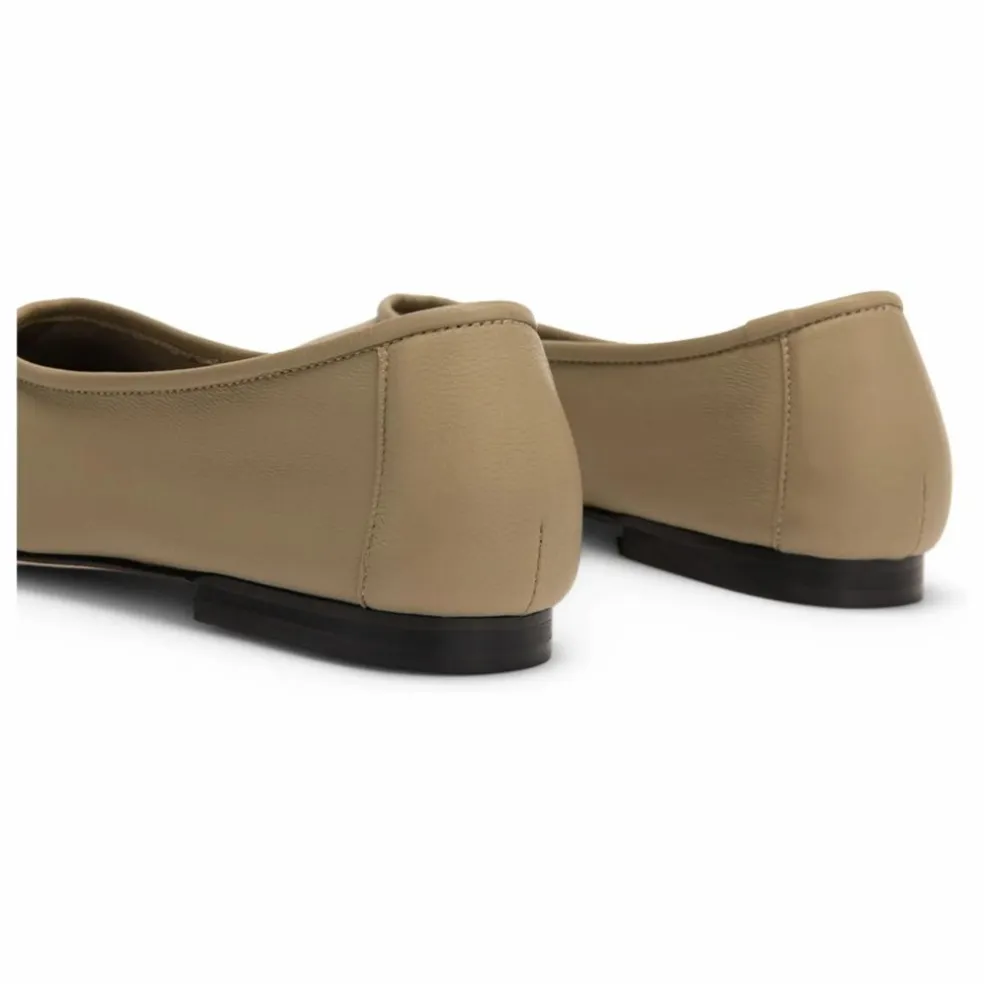 Ballerines Prudence Cuir Texturé | Beige