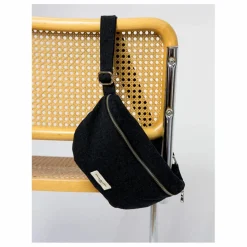 Banane Custine en coton recyclé | Noir