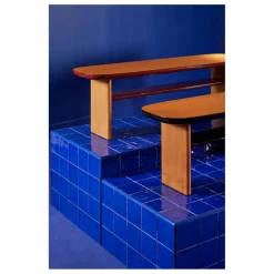 Banc en chêne Equilibre | Noir