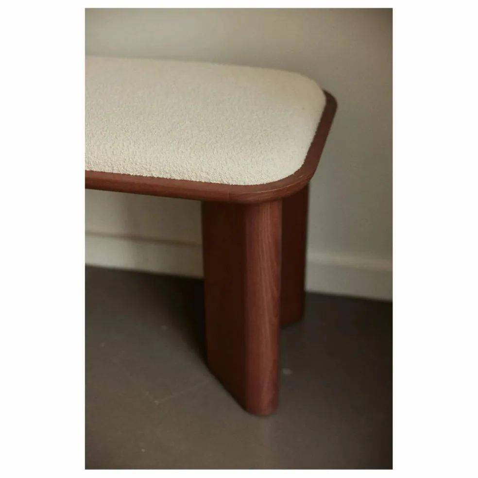 Banc Lazare en bois | Noyer