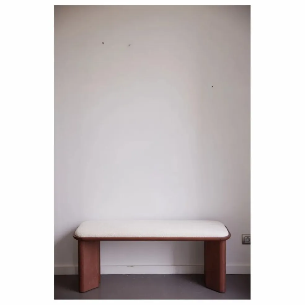 Banc Lazare en bois | Noyer