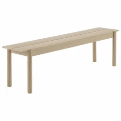 Banc Linear en chêne | Chêne