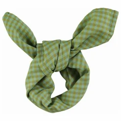 Bandana Carreaux Coton Bio | Vert