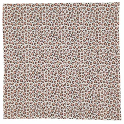 Bandana Léopard Coton Bio | Ecru
